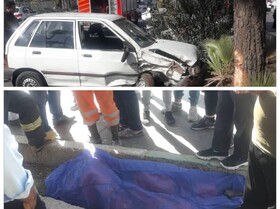 تصادف در شیراز یک کشته و ۲ مصدوم به جای گذاشت