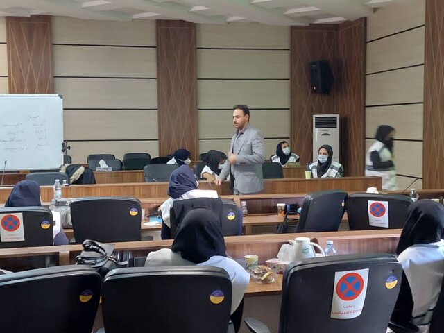 آموزش طراحی مانور و مدیریت بحران در بهزیستی فارس