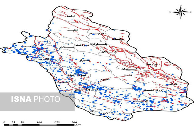 وجود ۴ گسل فعال زلزله در فارس