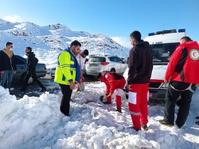 امدادرسانی هلال‌احمر به ۴۴۰ حادثه دیده بارندگی‌های فارس 