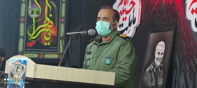 شهید سلیمانی الگوی پاسداری از ارزشهای اسلامی است شهید سلیمانی الگوی پاسداری از ارزشهای اسلامی است