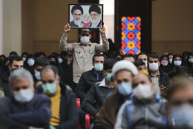 مراسم دومین سالگرد شهادت سردار سلیمانی در شاهچراغ - شیراز