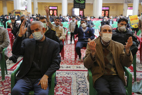 مراسم دومین سالگرد شهادت سردار سلیمانی در شاهچراغ - شیراز