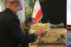 مراسم دومین سالگرد شهادت سردار سلیمانی در شاهچراغ - شیراز