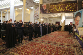 مراسم دومین سالگرد شهادت سردار سلیمانی در شاهچراغ - شیراز