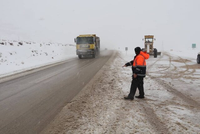محورهای مواصلاتی فارس باز است محورهای مواصلاتی فارس باز است