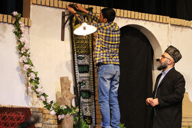 نمایش آیینی بیرق ماندگار در بزرگداشت و سوگواره شهادت حضرت فاطمه زهرا(س) - تالار حافظ شیراز