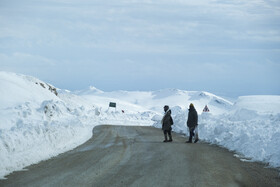 بسته شدن جاده کمهر و پیست اسکی پولادکف به روی گردشگران  - سپیدان