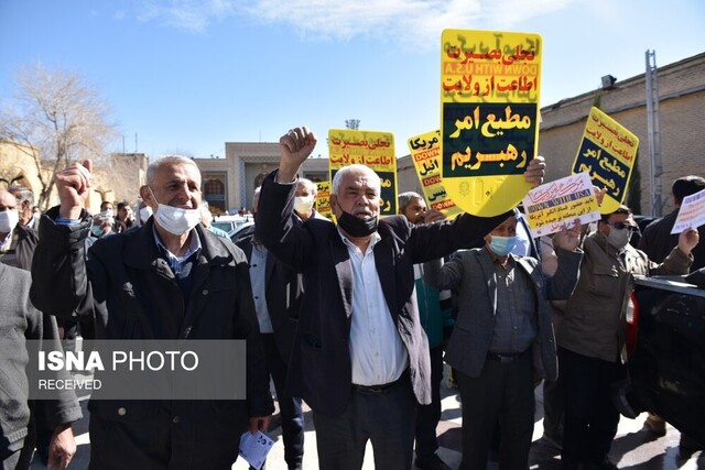 راهپیمایی مردم فارس در حمایت از مردم یمن