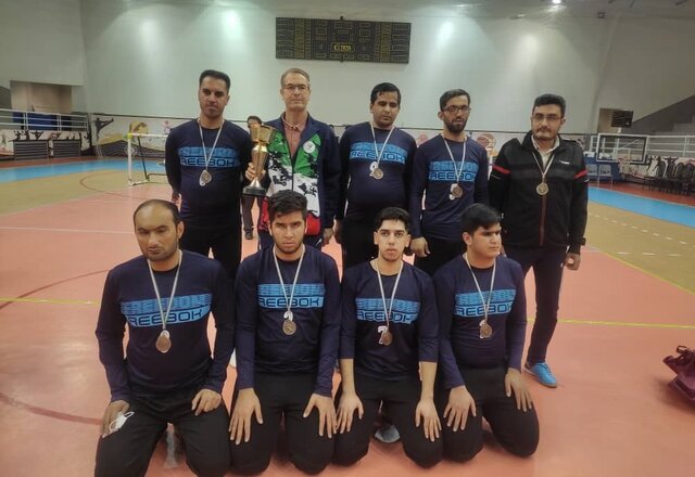 جهرم مقام سوم لیگ برتر گلبال را کسب کرد