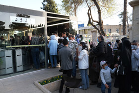 لحظه تحویل سال ۱۴۰۱- آرامگاه حافظیه شیراز