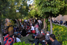 لحظه تحویل سال ۱۴۰۱- آرامگاه حافظیه شیراز