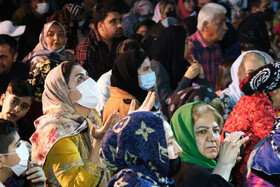 لحظه تحویل سال ۱۴۰۱- آرامگاه حافظیه شیراز