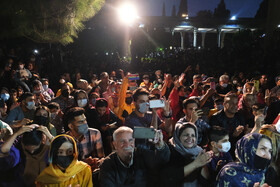 لحظه تحویل سال ۱۴۰۱- آرامگاه حافظیه شیراز