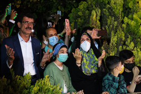 لحظه تحویل سال ۱۴۰۱- آرامگاه حافظیه شیراز