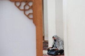 جزء خوانی قرآن کریم - حرم مطهر شاهچراغ (ع) 7