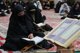 جزء خوانی قرآن کریم - حرم مطهر شاهچراغ (ع) 8