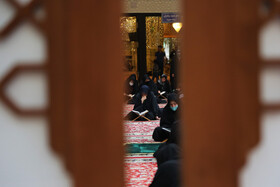 جزء خوانی قرآن کریم - حرم مطهر شاهچراغ (ع) 19