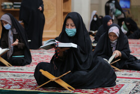 جزء خوانی قرآن کریم - حرم مطهر شاهچراغ (ع) 20