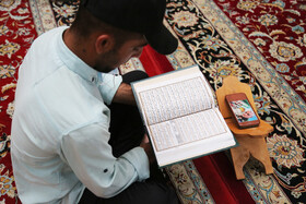 جزء خوانی قرآن کریم - حرم مطهر شاهچراغ (ع) 24