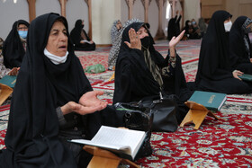 جزء خوانی قرآن کریم - حرم مطهر شاهچراغ (ع) 26