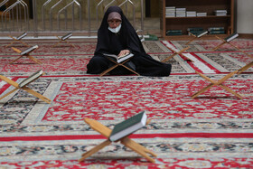 جزء خوانی قرآن کریم - حرم مطهر شاهچراغ (ع) 27