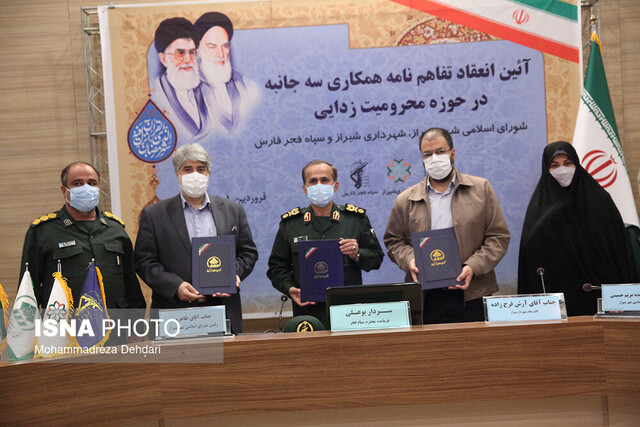 همکاری سپاه فجر و مدیریت شهری شیراز برای محرومیت زدایی