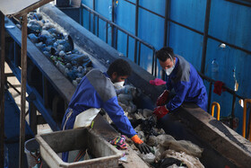 سایت تفکیک پسماند تر و خشک دفن «زباله» برمشور - شیراز