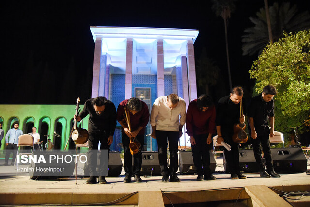 آئین پایانی بیست و پنجمین یادروز سعدی برگزار شد