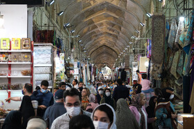 بازدید گردشگران از اماکن تاریخی فرهنگی شیراز در اردیبهشت ۱۴۰۱ - بازار وکیل