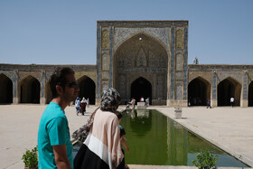 بازدید گردشگران از اماکن تاریخی فرهنگی شیراز در اردیبهشت ۱۴۰۱ - مسجد وکیل