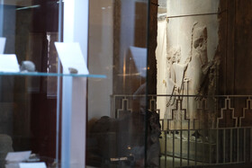 فضای داخلی موزه مجموعه جهانی تخت جمشید و نمایشگاه الواح هخمامنشی