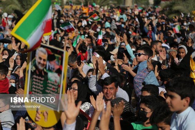 سلام دهه نودی های شیراز به فرمانده