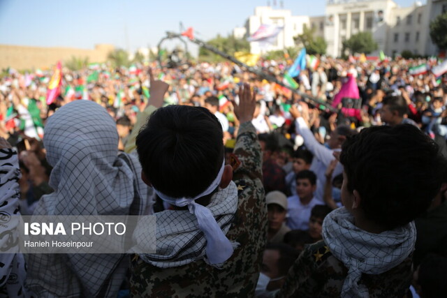 سلام دهه نودیهای شیراز به فرمانده