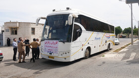 اعزام کاروان زیارتی حرم تا حرم در شیراز