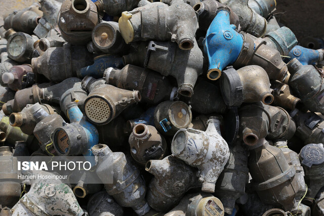دستگیری سارق کنتورهای آب در شیراز
