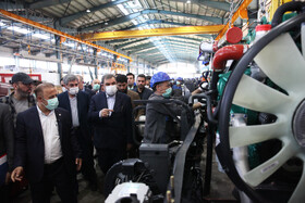 بازید معاون اقتصادی رئیس جمهور از شهرک بزرگ صنعتی شیراز