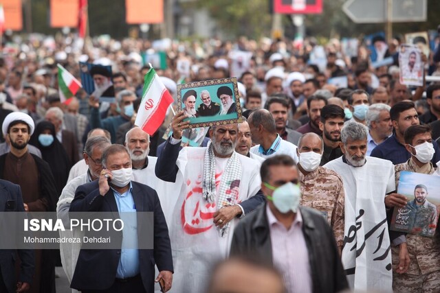 طلبه شهید مدافع امنیت در شیراز تشییع شد