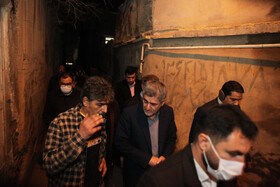 بازدید میدانی استاندار فارس از محلات پرخطر شهر شیراز
