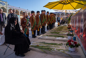 گلاب شویی حرم مطهر شاهچراغ (ع)