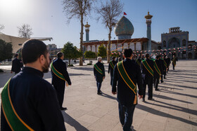 گلاب شویی حرم مطهر شاهچراغ (ع)