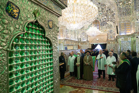 گلاب شویی حرم مطهر شاهچراغ (ع)