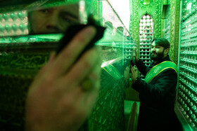 گلاب شویی حرم مطهر شاهچراغ (ع)