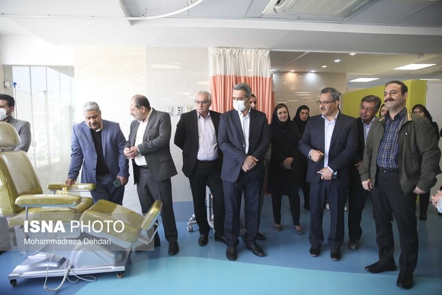 افتتاح بخش شیمی درمانی مرکز درمان سرطان پردیس شیراز