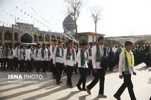 جشنواره "جبرئیل امین" در حرم شاهچراغ(ع) برگزار شد