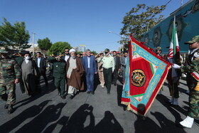 مراسم رژه خودرویی روز «ارتش» - شیراز
