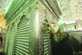 شادپیمایی خدام و زنان در روز ولادت حضرت معصومه (س) -شیراز