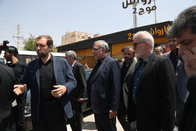 بهرهبرداری ایستگاه خط دو قطار شهری شیراز  توسط وزیر بهداشت