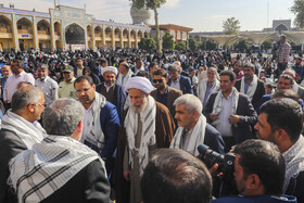 اجتماع ۱۲هزارنفری دانش آموزان در حرم مطهر شاهچراغ (ع)