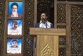 اجتماع ۱۲هزارنفری دانش آموزان در حرم مطهر شاهچراغ (ع)